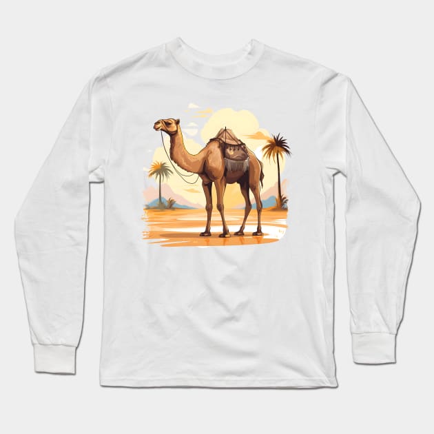 Camel Lover Long Sleeve T-Shirt by zooleisurelife